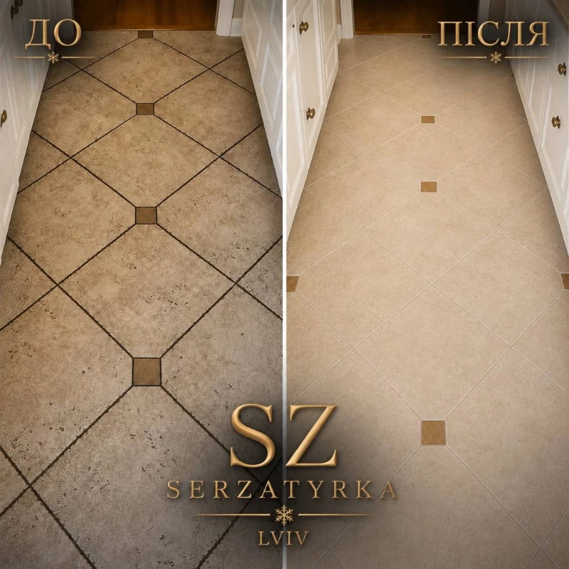 Перефугування швів плитки Львів | SERZATYRKA, Львів — 8/12
